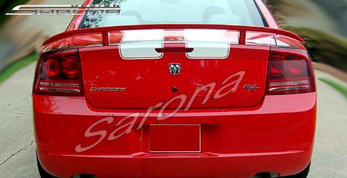 Custom Dodge Charger Trunk Wing  Sedan (2005 - 2010) - $249.00 (Manufacturer Sarona, Part #DG-020-TW)